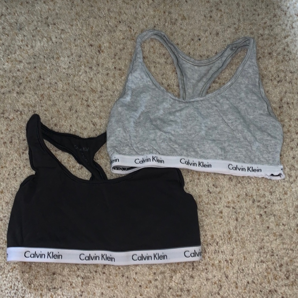 SOLD Calvin Klein Bras: set of 2